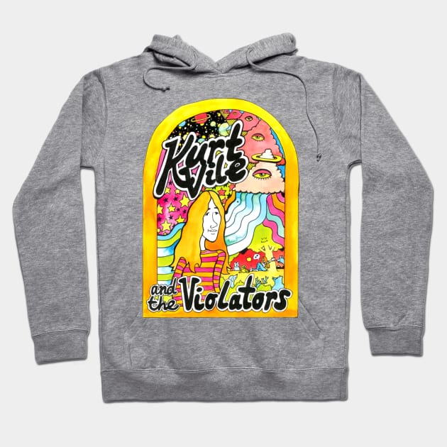 Kurt Vile Hoodie by forseth1359